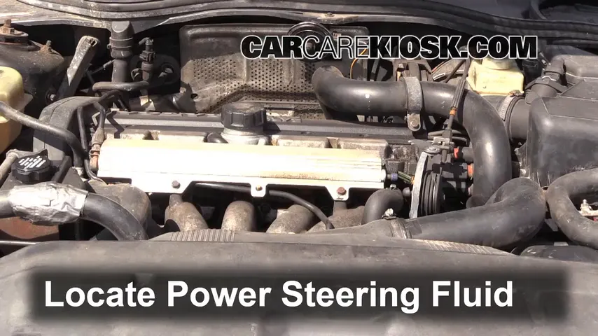 1998 Volvo V70 AWD 2.4L 5 Cyl. Turbo Power Steering Fluid Add Fluid